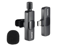 Hama Inteligentny bezprzewodowy mikrofon krawatowy - 1417031 - zdjęcie 1